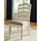 Ashley Realyn Extension Table & 4 Chairs-Washburn's Home Furnishings