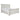 Robbinsdale - Antique White - King Panel Bed-Washburn's Home Furnishings