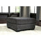 Ashley Tracling - Slate - Oversized Accent Ottoman-Washburn's Home Furnishings