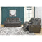 Turbulance - Quarry - PWR REC Sofa with ADJ Headrest-Washburn's Home Furnishings