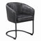 Aviano - Upholstered Dining Chair - Black-Washburn's Home Furnishings