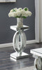 Avonlea - Square End Table With Lower Shelf - Pearl Silver-Washburn's Home Furnishings