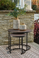 Ayla - Brown/black - Nesting End Tables (2/cn)-Washburn's Home Furnishings