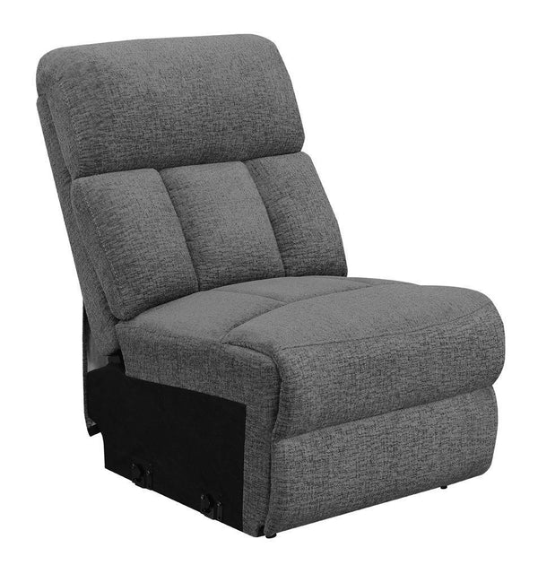 Bahrain - Armless Chair - Gray-Washburn's Home Furnishings