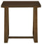 Balintmore - Brown/gold Finish - Rectangular End Table-Washburn's Home Furnishings
