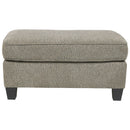 Barnesley - Platinum - Ottoman-Washburn's Home Furnishings