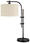 Baronvale - Black - Metal Accent Lamp (1/cn)-Washburn's Home Furnishings