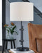 Baronvale - Black - Metal Table Lamp (1/cn)-Washburn's Home Furnishings