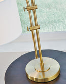 Baronvale - Brass Finish - Metal Accent Lamp (1/cn)-Washburn's Home Furnishings