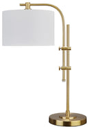 Baronvale - Brass Finish - Metal Accent Lamp (1/cn)-Washburn's Home Furnishings