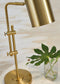 Baronvale - Brass Finish - Metal Desk Lamp (1/cn)-Washburn's Home Furnishings