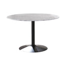 Bartole - Round Dining Table - White-Washburn's Home Furnishings