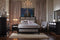 Barzini Bedroom - California King Bed - Pearl Silver And Black-Washburn's Home Furnishings