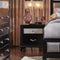 Barzini Bedroom - Nightstand Black-Washburn's Home Furnishings