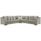 Bayless - Smoke - Left Arm Facing Sofa 3 Pc Sectional-Washburn's Home Furnishings