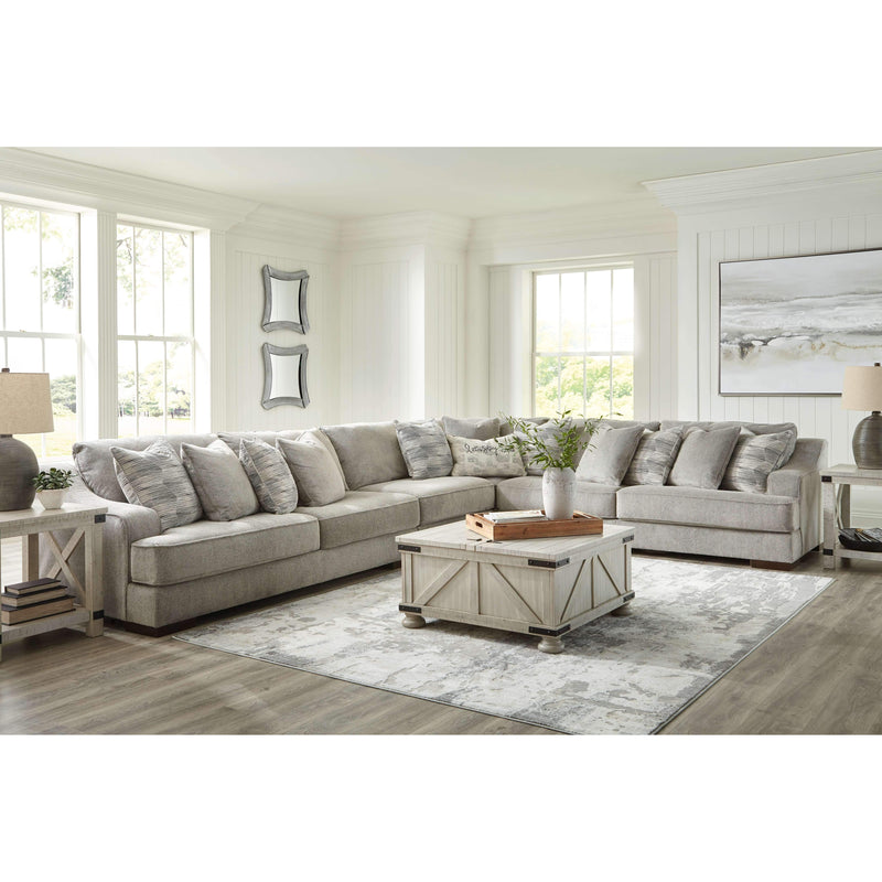 Bayless - Smoke - Left Arm Facing Sofa 4 Pc Sectional-Washburn's Home Furnishings