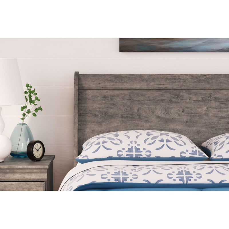 Bayzor - Gray - Full Sleigh Bed-Washburn's Home Furnishings