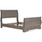 Bayzor - Gray - Full Sleigh Bed-Washburn's Home Furnishings