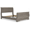 Bayzor - Gray - Queen Sleigh Bed-Washburn's Home Furnishings