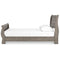 Bayzor - Gray - Queen Sleigh Bed-Washburn's Home Furnishings