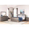 Bayzor - Gray - Queen Sleigh Bed-Washburn's Home Furnishings