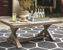 Beachcroft - Beige - Rectangular Cocktail Table-Washburn's Home Furnishings