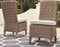 Beachcroft - Beige - Side Chair With Cushion (2/cn)-Washburn's Home Furnishings