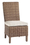 Beachcroft - Beige - Side Chair With Cushion (2/cn)-Washburn's Home Furnishings