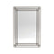 Beaded Trim Mirror Silver-Washburn's Home Furnishings