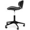 Beauenali - Black - Home Office Desk Chair (1/cn), Contoured Shape-Washburn's Home Furnishings