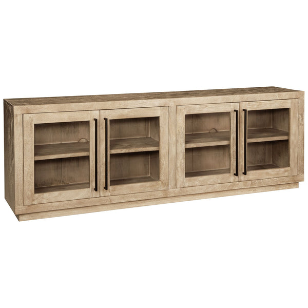 Belenburg - Washed Brown - Accent Cabinet - Horizontal-Washburn's Home Furnishings