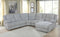 Belize - 6 Pc Power Sectional - Grey-Washburn's Home Furnishings