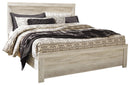 Bellaby - Whitewash - King Panel Bed-Washburn's Home Furnishings