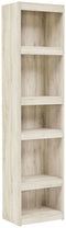 Bellaby - Whitewash - Pier - 4-shelves-Washburn's Home Furnishings