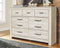 Bellaby - Whitewash - Seven Drawer Dresser-Washburn's Home Furnishings