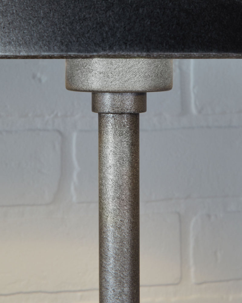 Belldunn - Antique Pewter Finish - Metal Table Lamp (1/cn)-Washburn's Home Furnishings