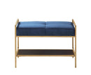 Bench - Blue-Washburn's Home Furnishings