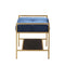 Bench - Blue-Washburn's Home Furnishings