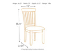 Berringer - Rustic Brown - Dining Chair (set Of 2)-Washburn's Home Furnishings
