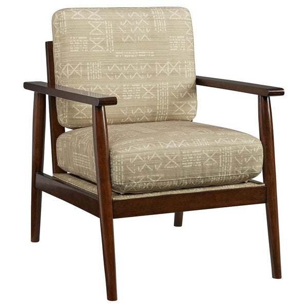 Bevyn - Beige - Accent Chair - Solid Wood Frame-Washburn's Home Furnishings