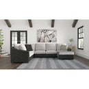 Bilgray - Pewter - Left Arm Facing Sofa 3 Pc Sectional-Washburn's Home Furnishings