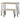 Blariden - Brown/black - Desk W/bench-Washburn's Home Furnishings