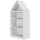 Blariden - White - Bookcase-Washburn's Home Furnishings