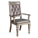 Bling Game Collection - Arm Chair - Silver-Washburn's Home Furnishings