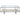 Bodalli - Ivory/chrome - Rectangular Cocktail Table-Washburn's Home Furnishings