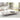 Bodalli - Ivory/chrome - Rectangular Cocktail Table-Washburn's Home Furnishings