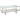 Bodalli - Ivory/chrome - Rectangular Cocktail Table-Washburn's Home Furnishings
