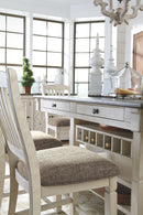 Bolanburg - Beige - Rect Dining Room Counter Table-Washburn's Home Furnishings
