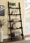 Bower - 5-shelf Ladder Bookcase - Brown-Washburn's Home Furnishings