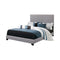 Boyd - Upholstered Bed - Twin Bed - Light Grey-Washburn's Home Furnishings